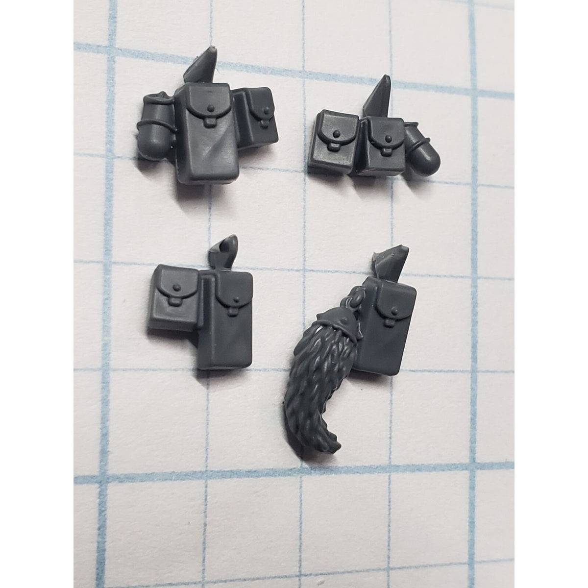 40k Space Wolves Bits Grey Hunters Packs & Wolf Tail Set PW04