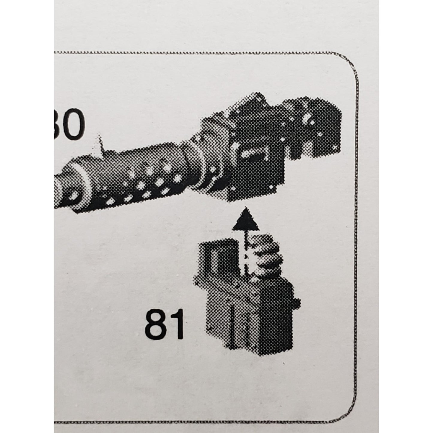 40k Ork Bits Deff Dread Big Shoota Set w Ammo #79