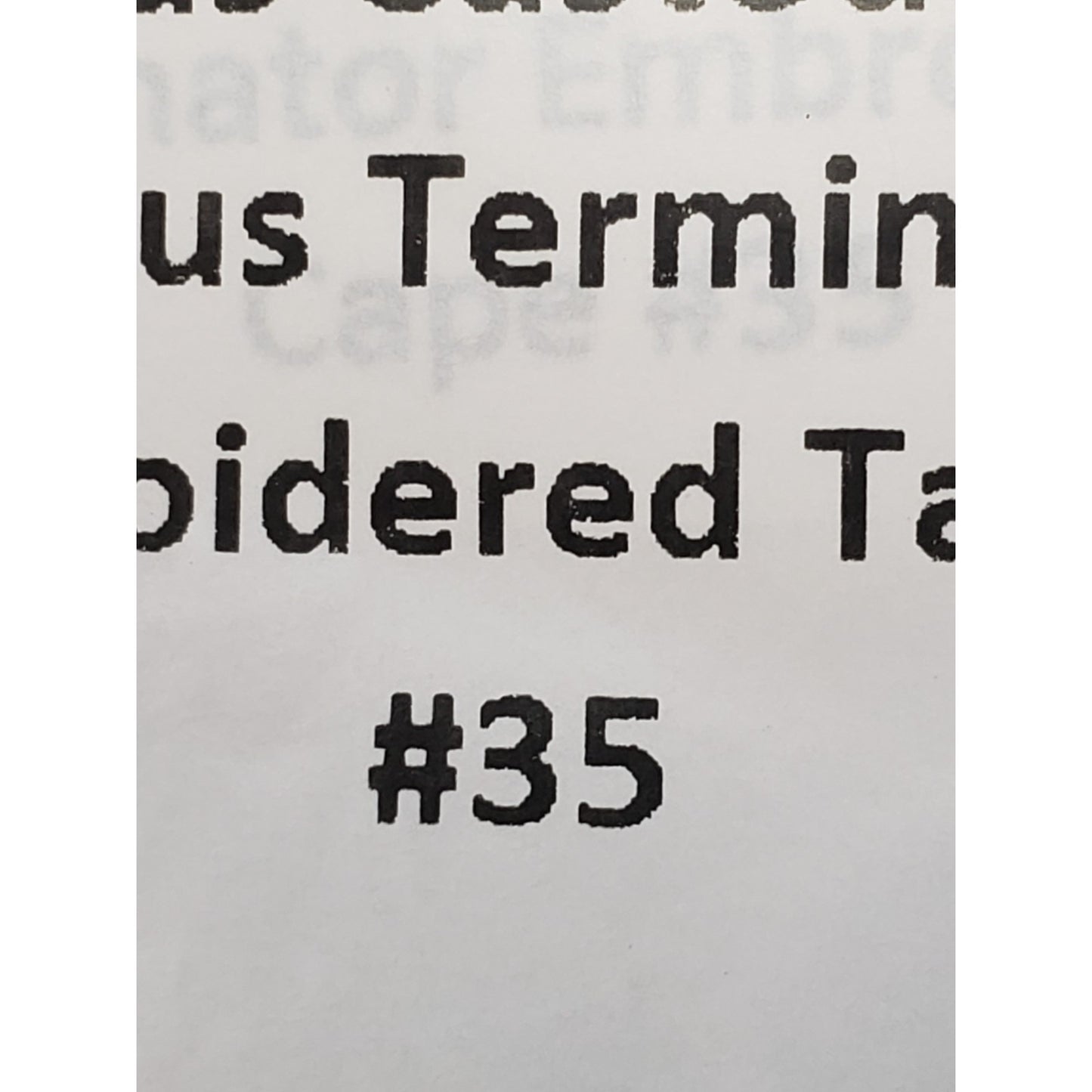 40k Adeptus Custodes Bits Allarus Terminator Embroidered Tabard #35