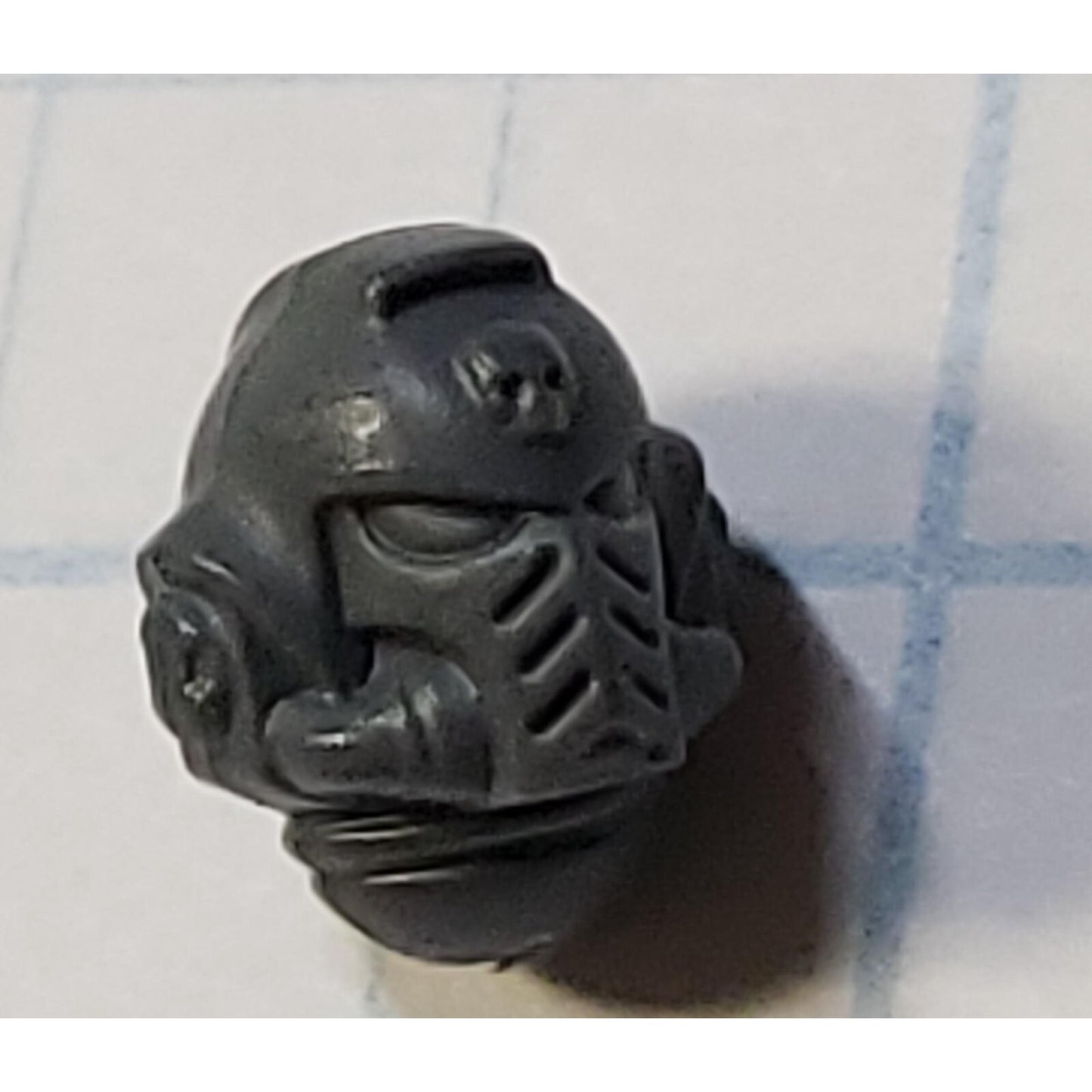40K Space Marine Bits Primaris Intercessor Sergeant Helmet Head #02