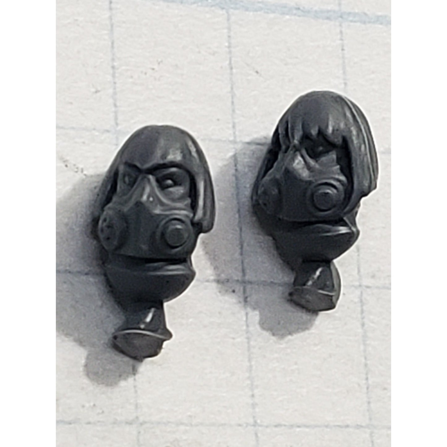 40K Adeptus Sororitas Bits Battle Sister Squad Respirator Heads x2 Set
