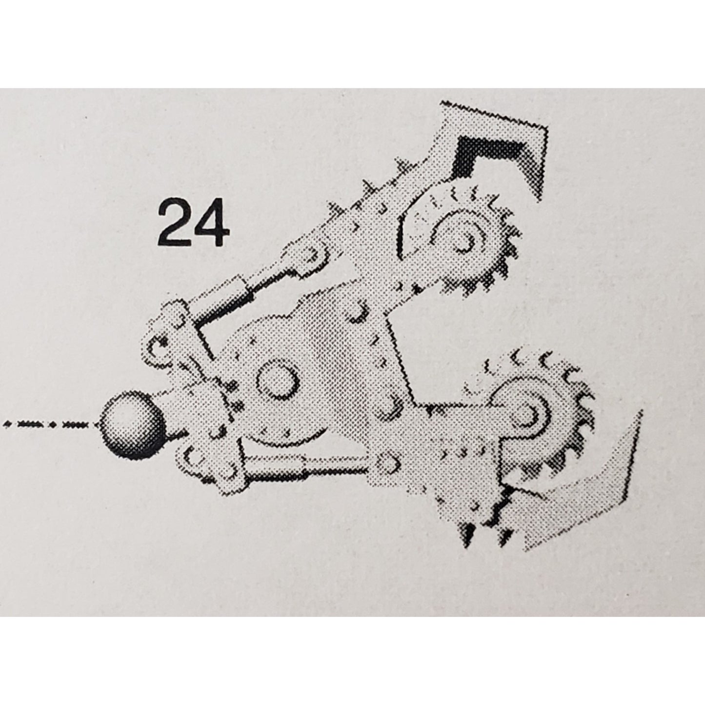 40k Ork Bits Deff Dread Large Grabby Sawblade Claw #24