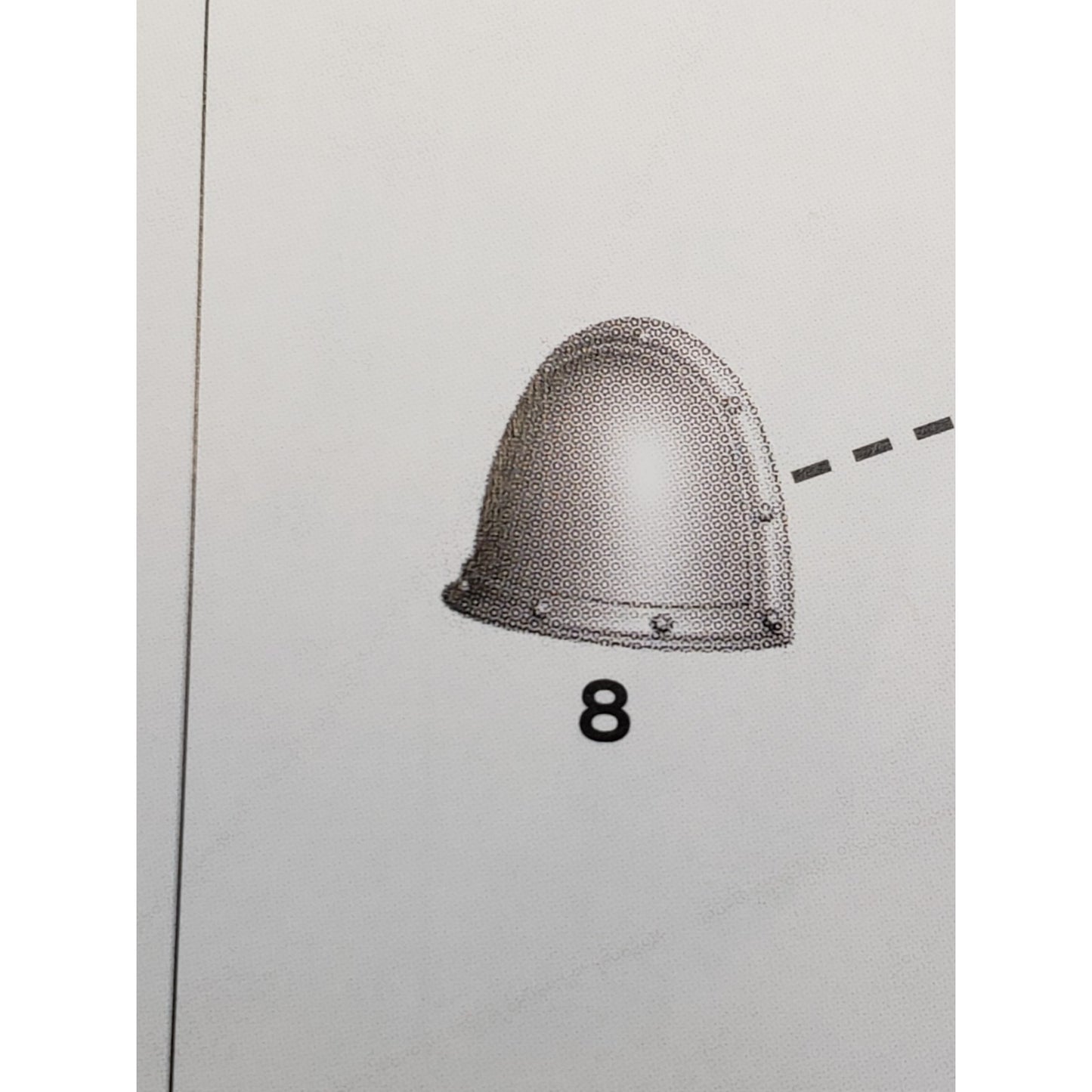 30k Space Marine Bits Legionnaire Mark II Crusade Armor Crested Shoulder Pad x10