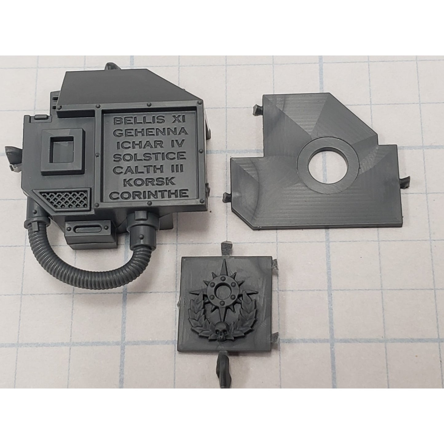 40K Space Marine Bits Venerable Dreadnought Right Gun Arm #69