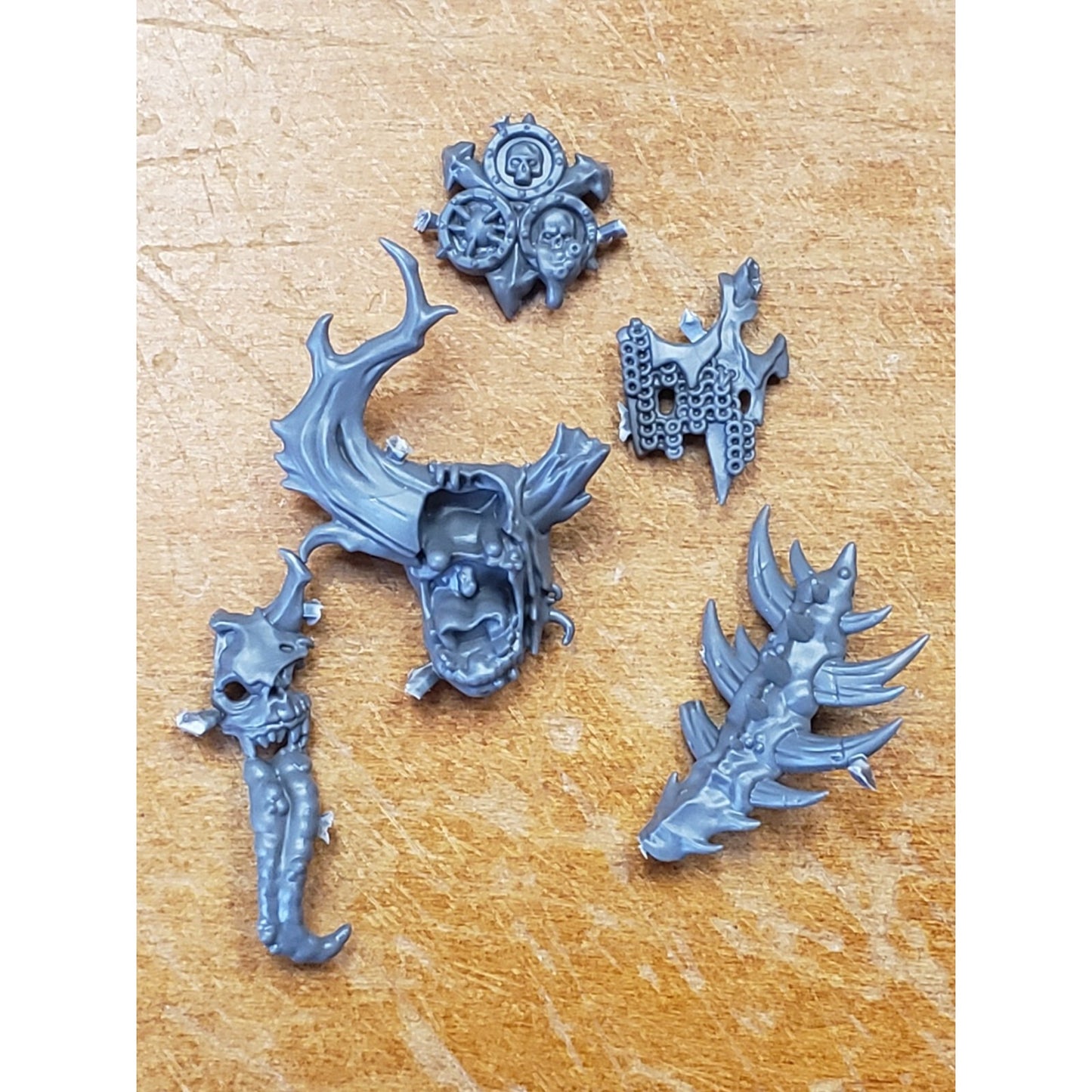 40k Chaos Space Marines Bit Daemon Prince Head Faction Set Nurgle