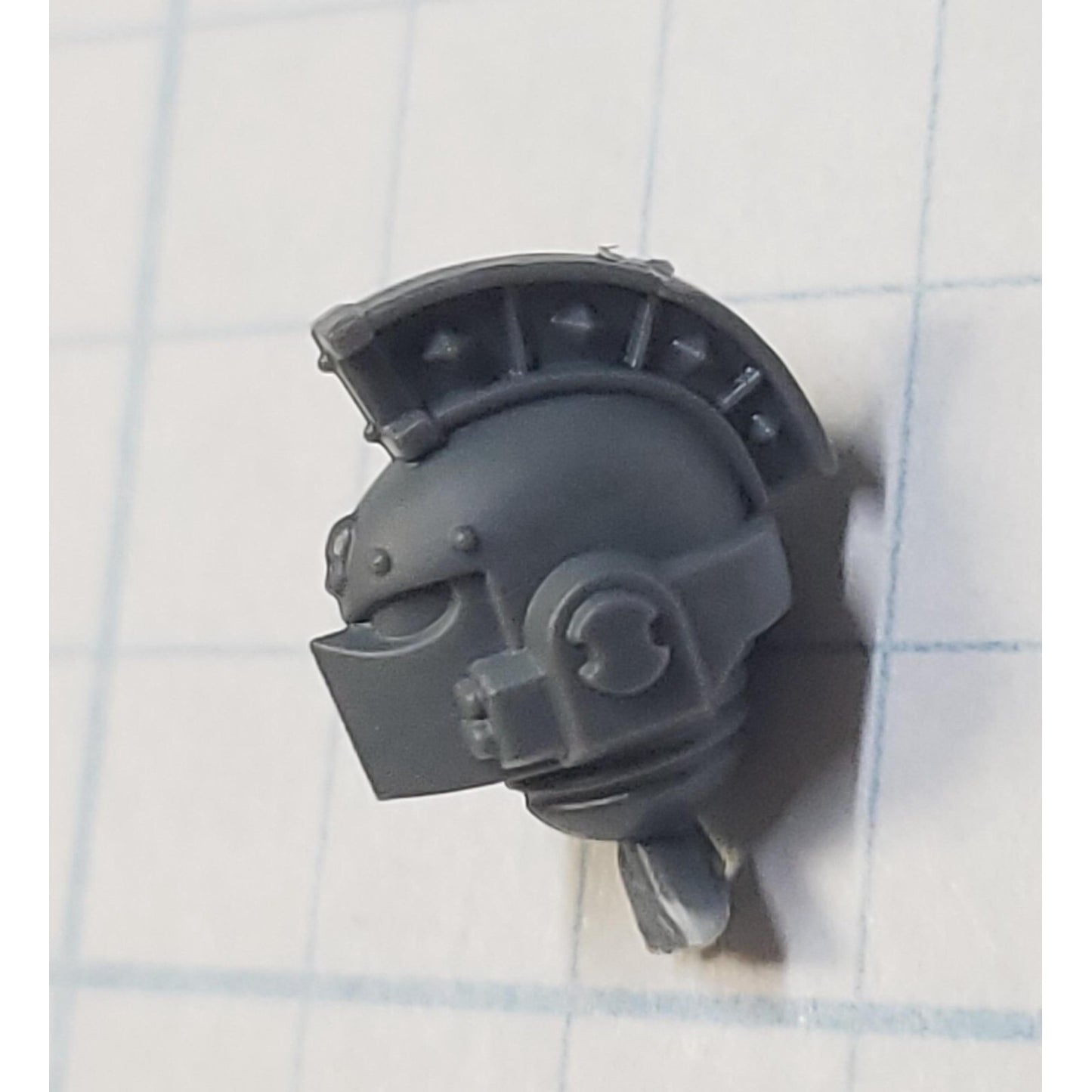 40k Deathwatch Bits Upgrade Watch Commander Crested Helmet Head #04
