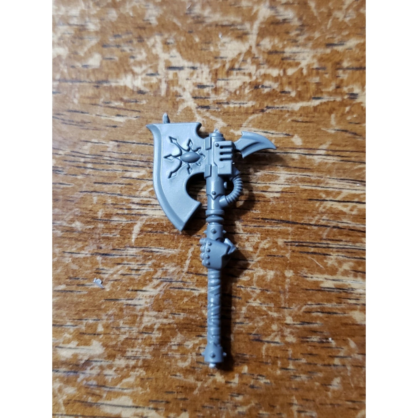 40K Chaos Space Marine Bits Legionary Champion Power Axe #109