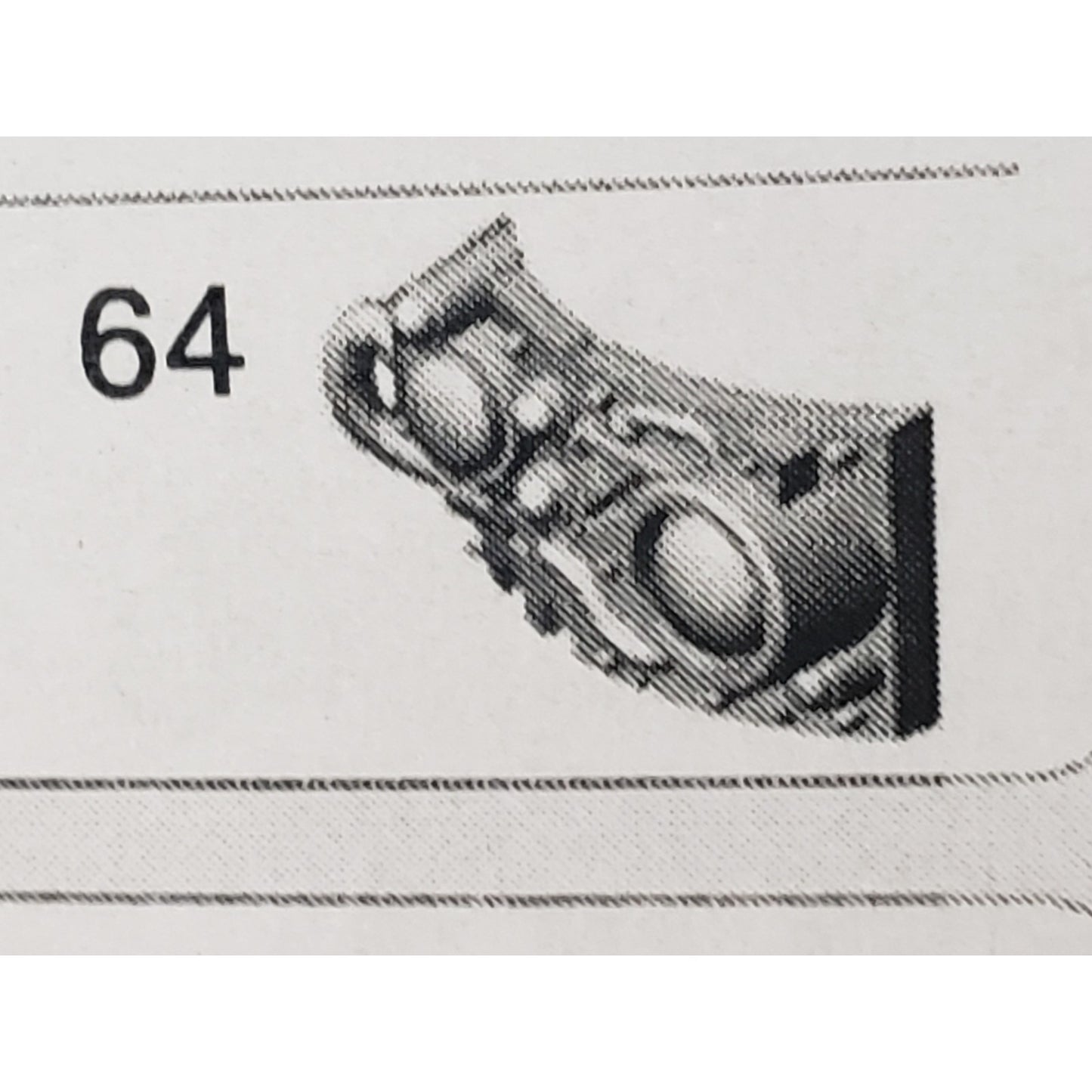 40k Ork Bits Deff Dread Front Armor w Optics #64