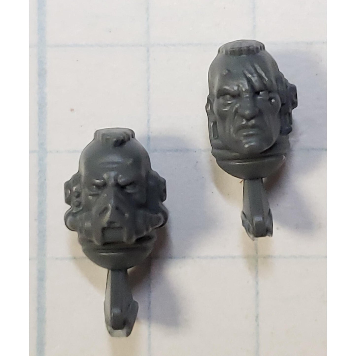 40k Space Marine Bits Primaris Intercessor Veteran Bare Heads #04