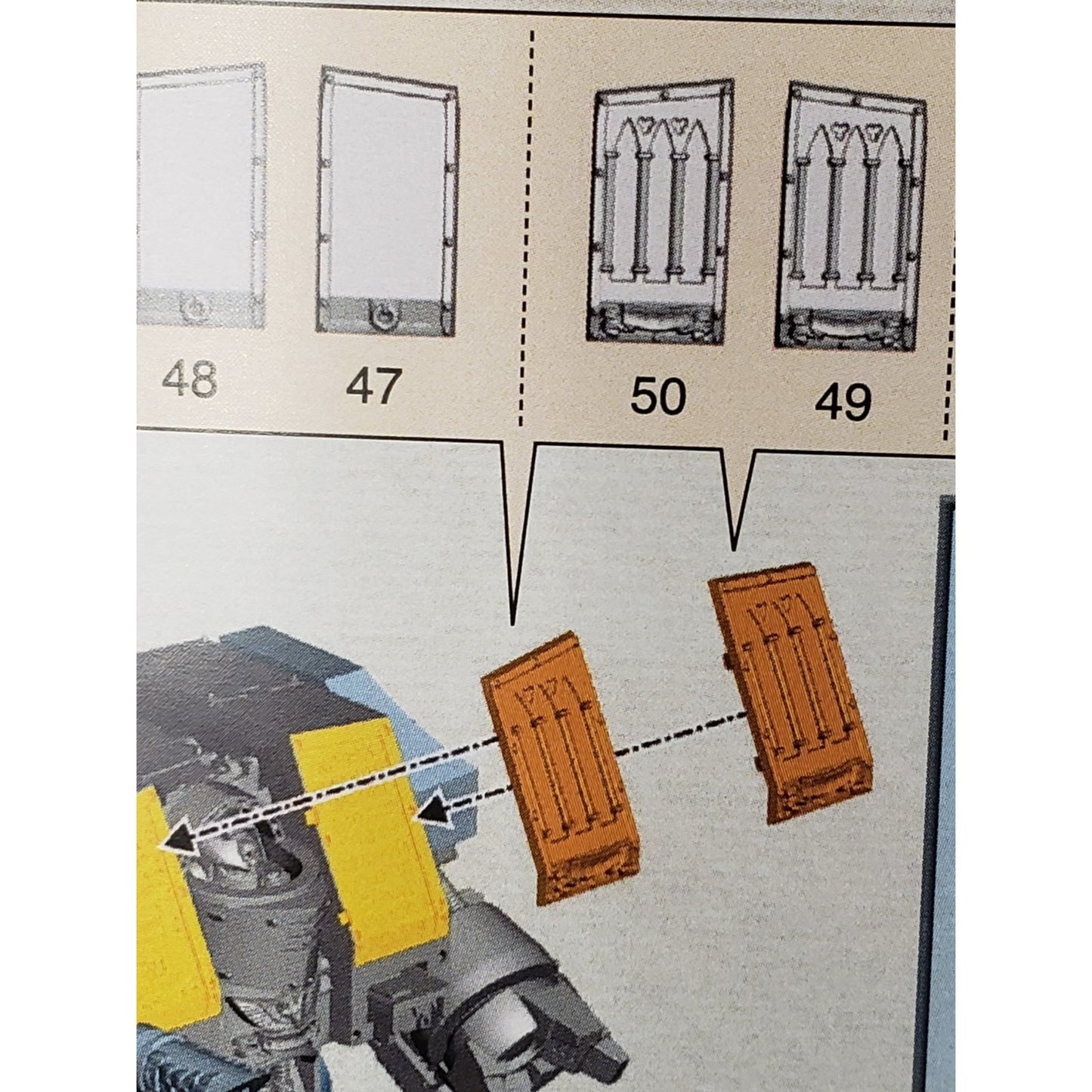40K Space Marine Bits Venerable Dreadnought Torso Armor Set #47