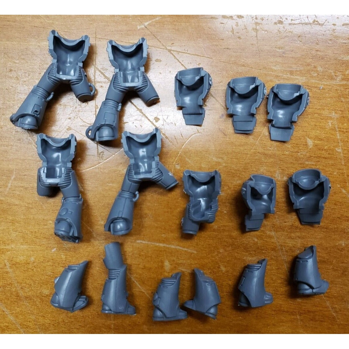 Warhammer 30K Space Marine Bits Mark 6 VI Tactical Squad Torso Leg Sets x5