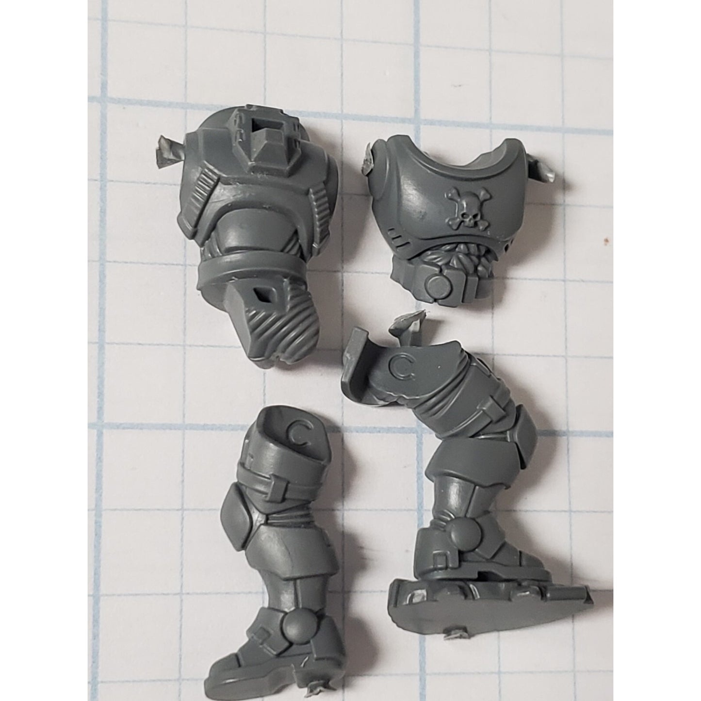 40K Space Marine Bits Infiltrator Incursor Phobos Torso Leg Set C