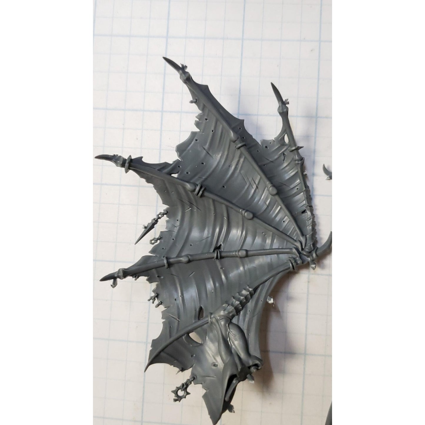 40k Chaos Space Marines Bits Daemon Prince Large Wings Set