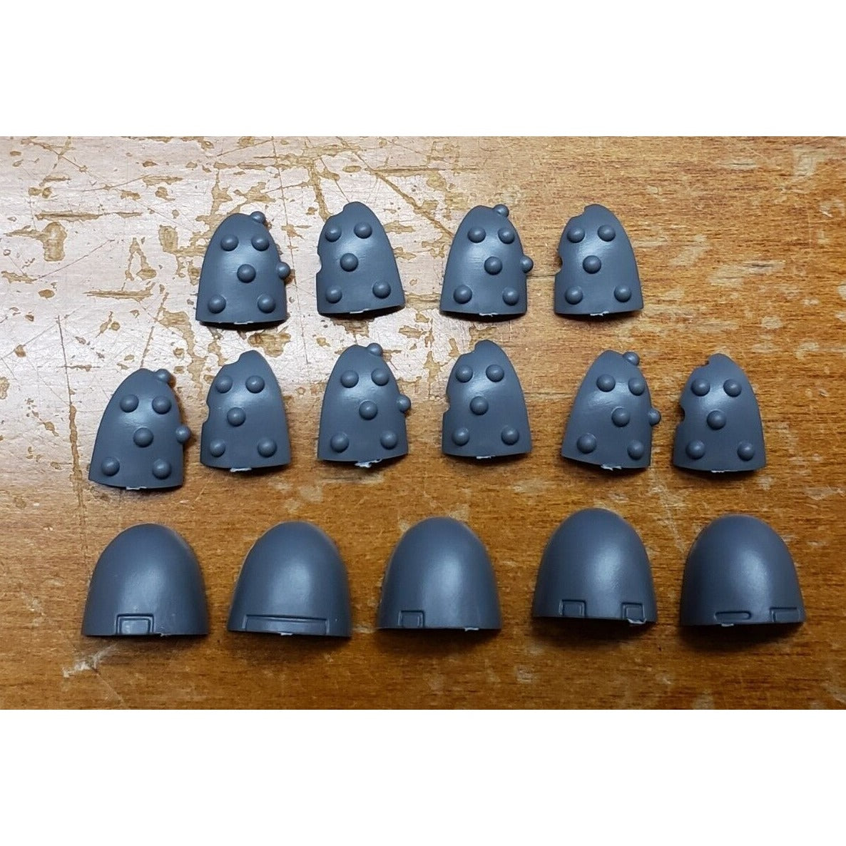 Space Marine Bits Mark 6 VI Tactical Squad Heresy Pip Shoulder Pads Set 30K