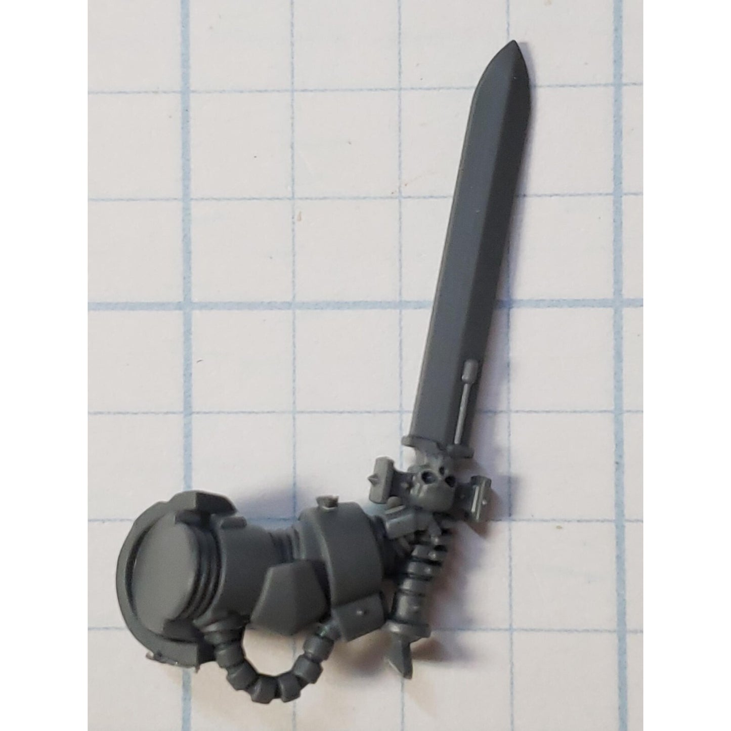 40k Space Marines Bits Terminator Squad Sergeant Power Sword w Arm #24