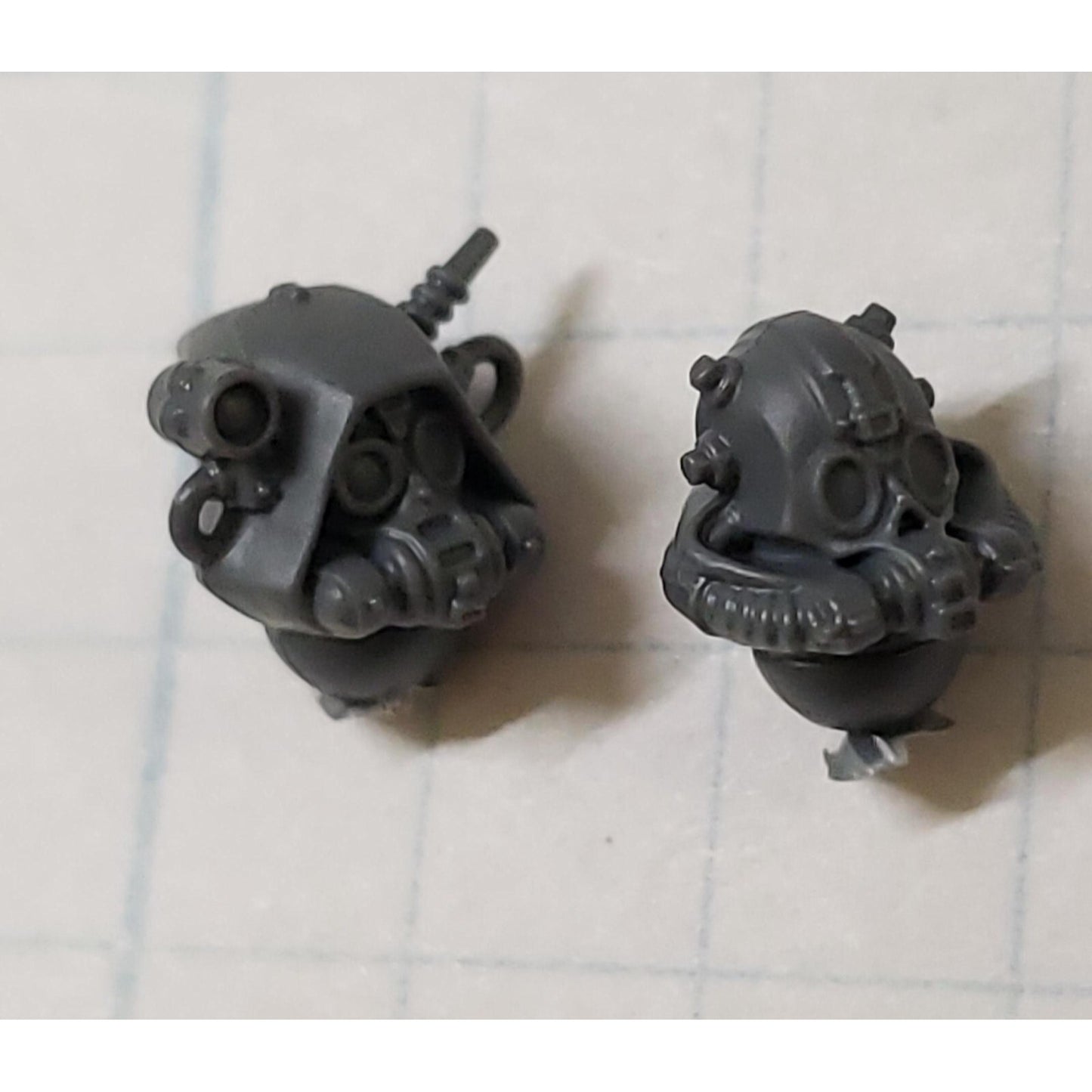 40k Adeptus Mechanicus Bits Skitarii Ranger Alpha Hooded & Bionic Head #119