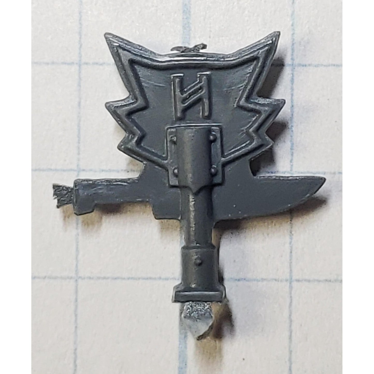 40k Space Wolves Bits Wolf Pack Wolf Guard Command Back Icon Wolf Head Dagger
