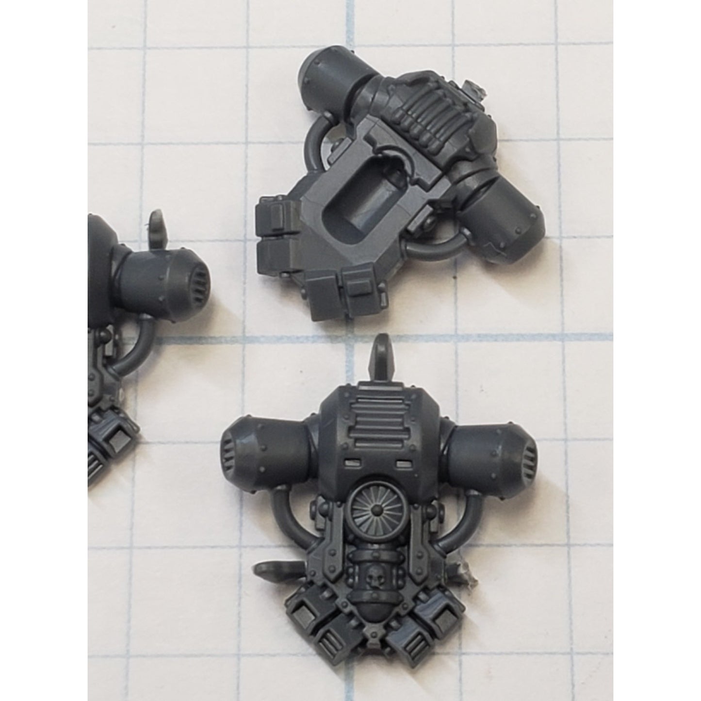 30k Space Marine Bits Legionnaire Mark II Crusade Mars Backpack x5