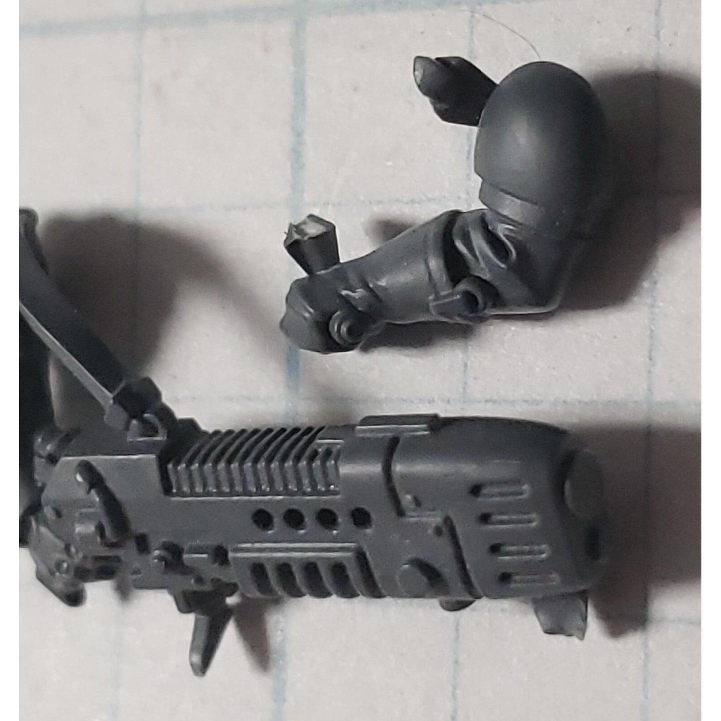 40k Astra Militarum Bits Cadian Shock Troops Plasmagun w Arm