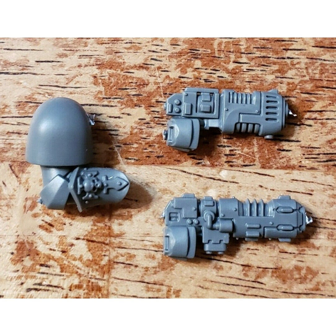40k Space Marines Bits Bladeguard Veteran Plasma & Neo Volkite Pistols