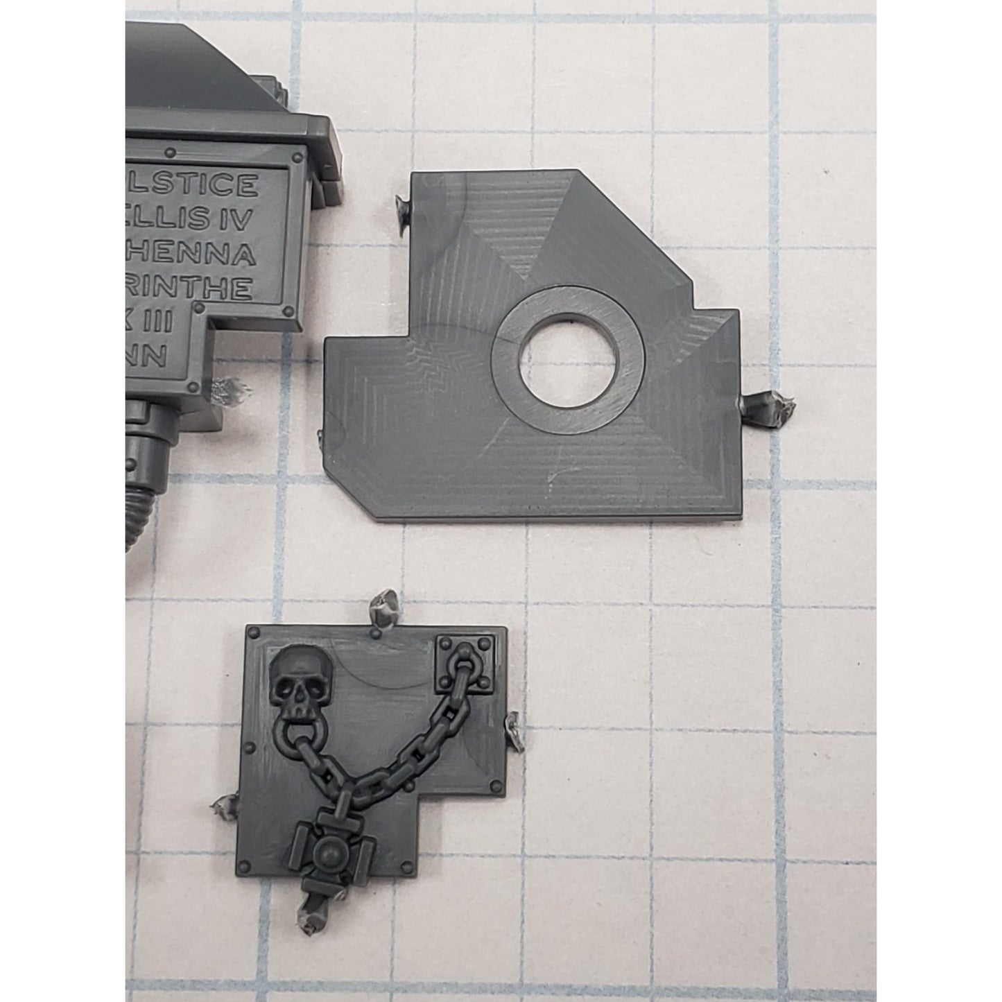 40K Space Marine Bits Venerable Dreadnought Weapon Gun Arm #71