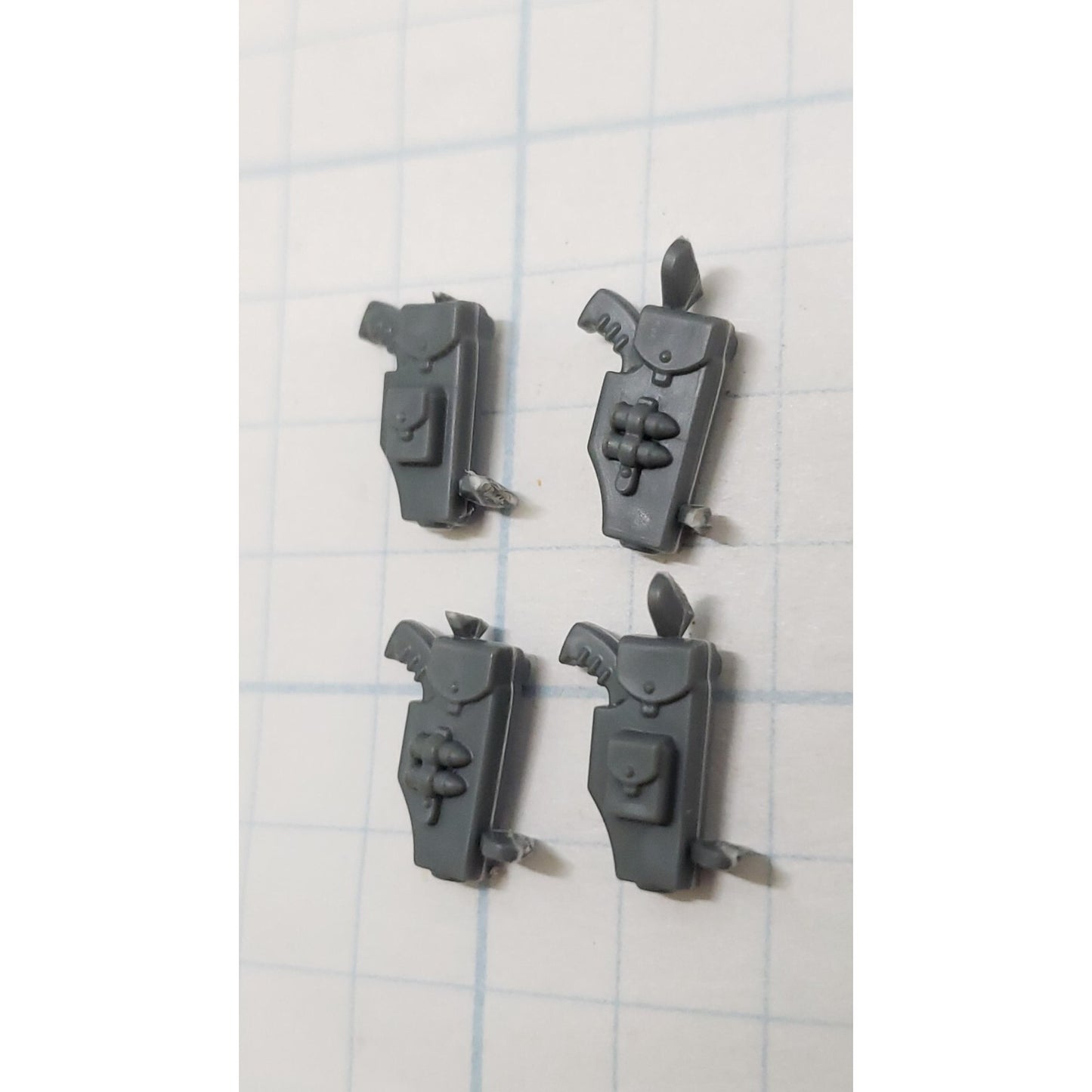 40k Space Marine Bits Gravis Heavy Intercessor Engraved Holster x4 Set