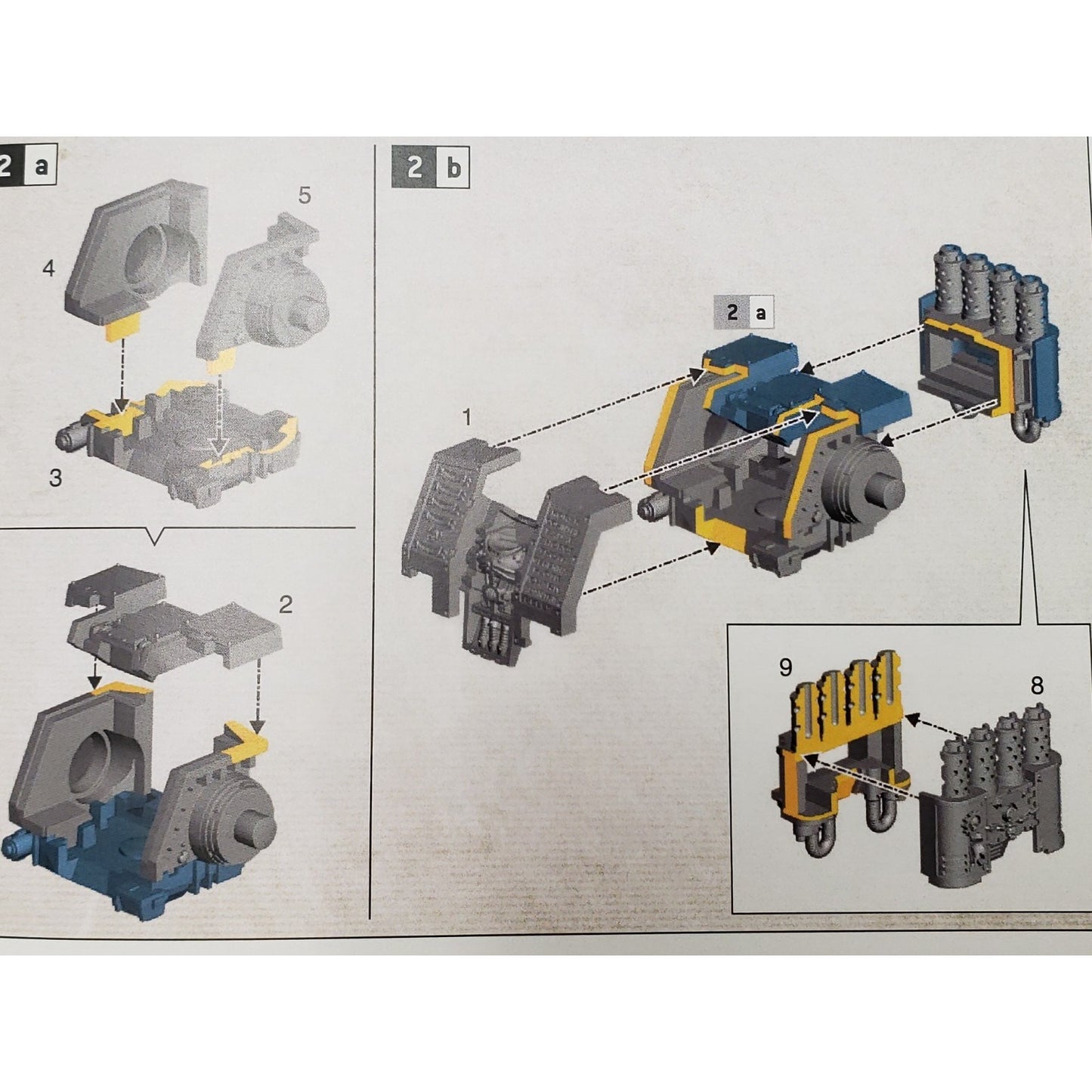 40K Space Marine Bits Venerable Dreadnought Engraved Torso Kit