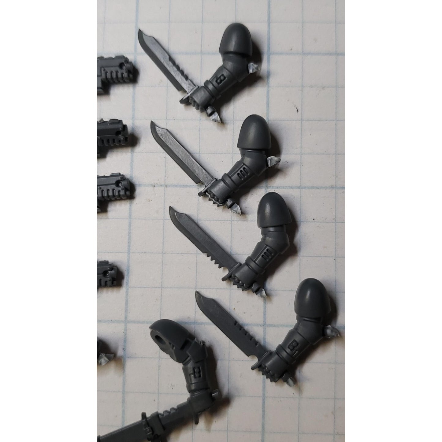 40k Space Marine Bits Reiver Combat Blades Bolt Pistol S10