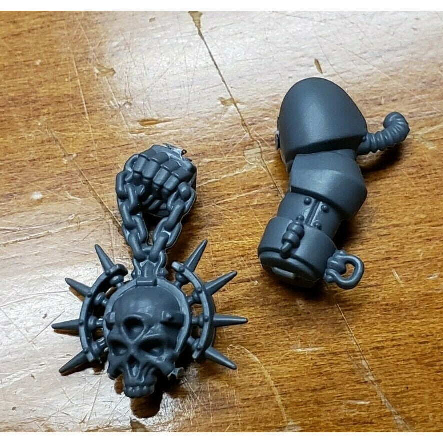 40k Black Templar Bits Primaris Upgrade Relic Skull of Cacodominus