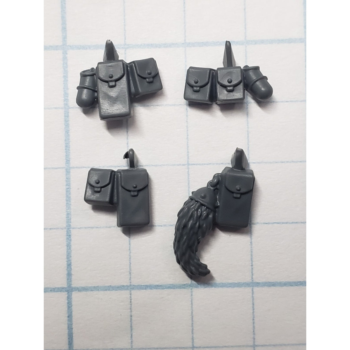 40k Space Wolves Bits Grey Hunters Packs & Wolf Tail Set PW04
