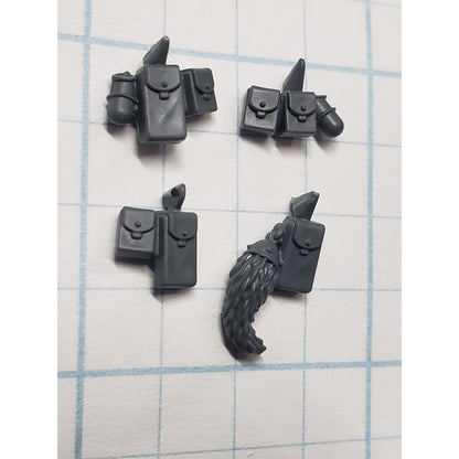 40k Space Wolves Bits Grey Hunters Packs & Wolf Tail Set PW04
