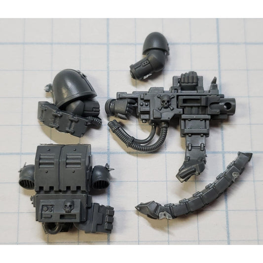 40k Space Marine Bits Devastator Skull Engraved Heavy Bolter #82 40k