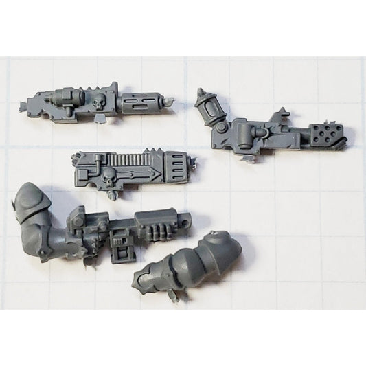 40k Chaos Space Marine Bits Chosen Combi Plasma Melta Flamer Base