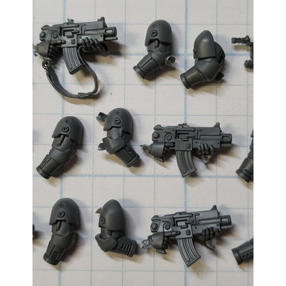 30K Space Marine Bits Mark 6 VI Tactical Squad Bolter w/Chainblade x5