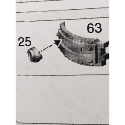 40k Ork Bits Deff Dread Front Armor w Optics #63