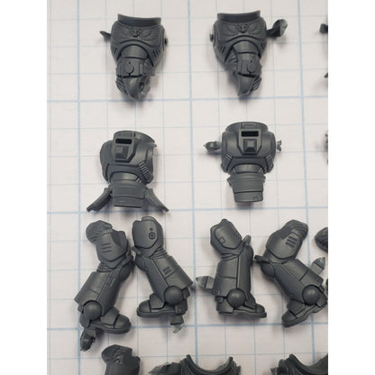 40K Space Marine Bits Assault Intercessor Torso & Legs x5