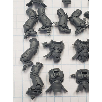 40K Space Marine Bits Assault Intercessor Torso & Legs x5