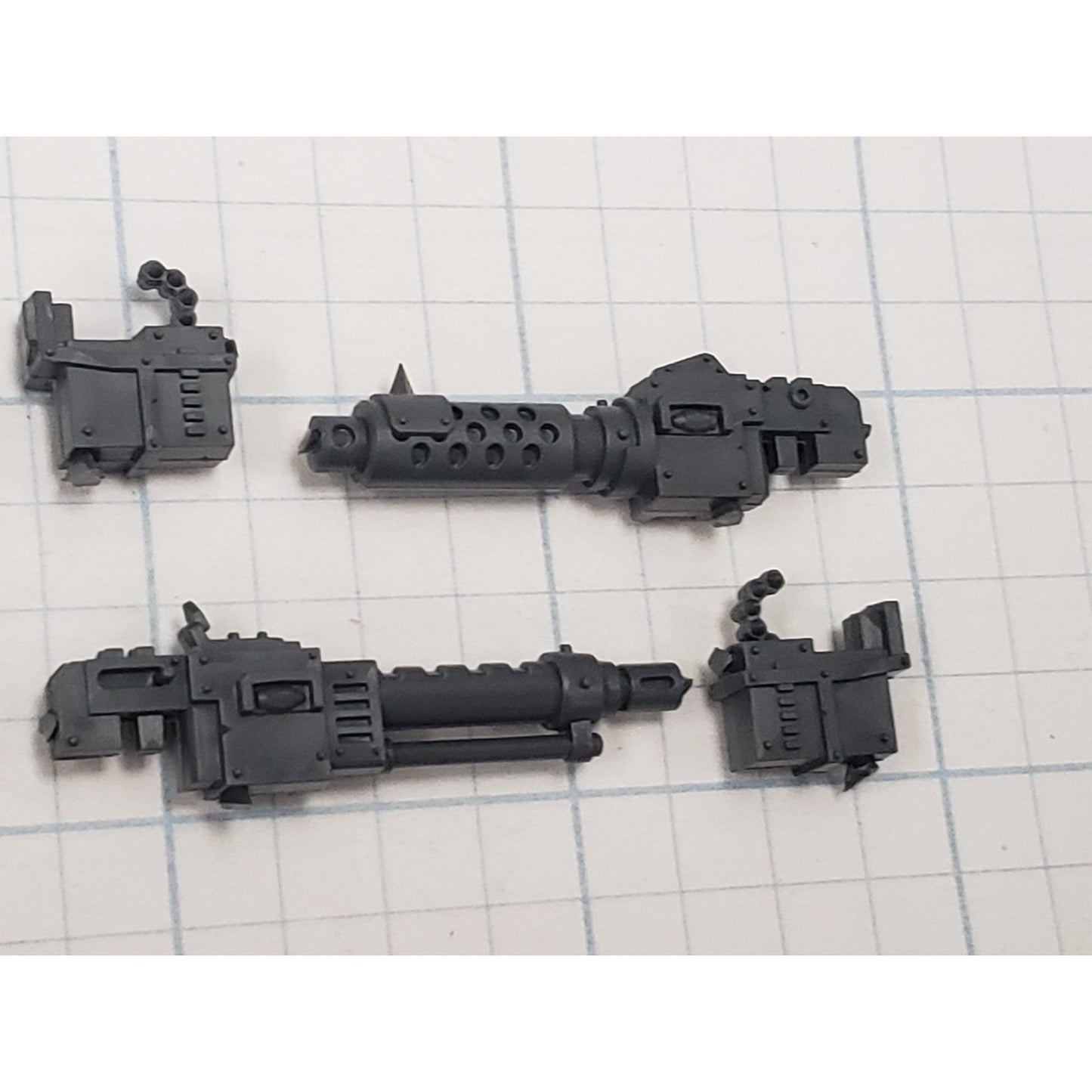 40k Ork Bits Deff Dread Big Shoota Set w Ammo #79