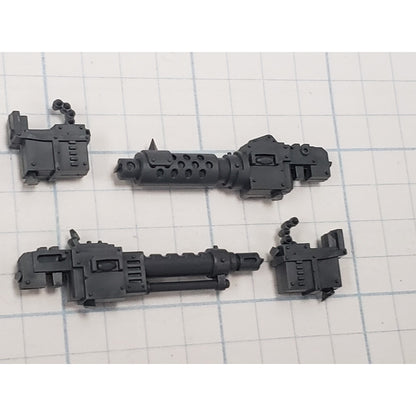 40k Ork Bits Deff Dread Big Shoota Set w Ammo #79