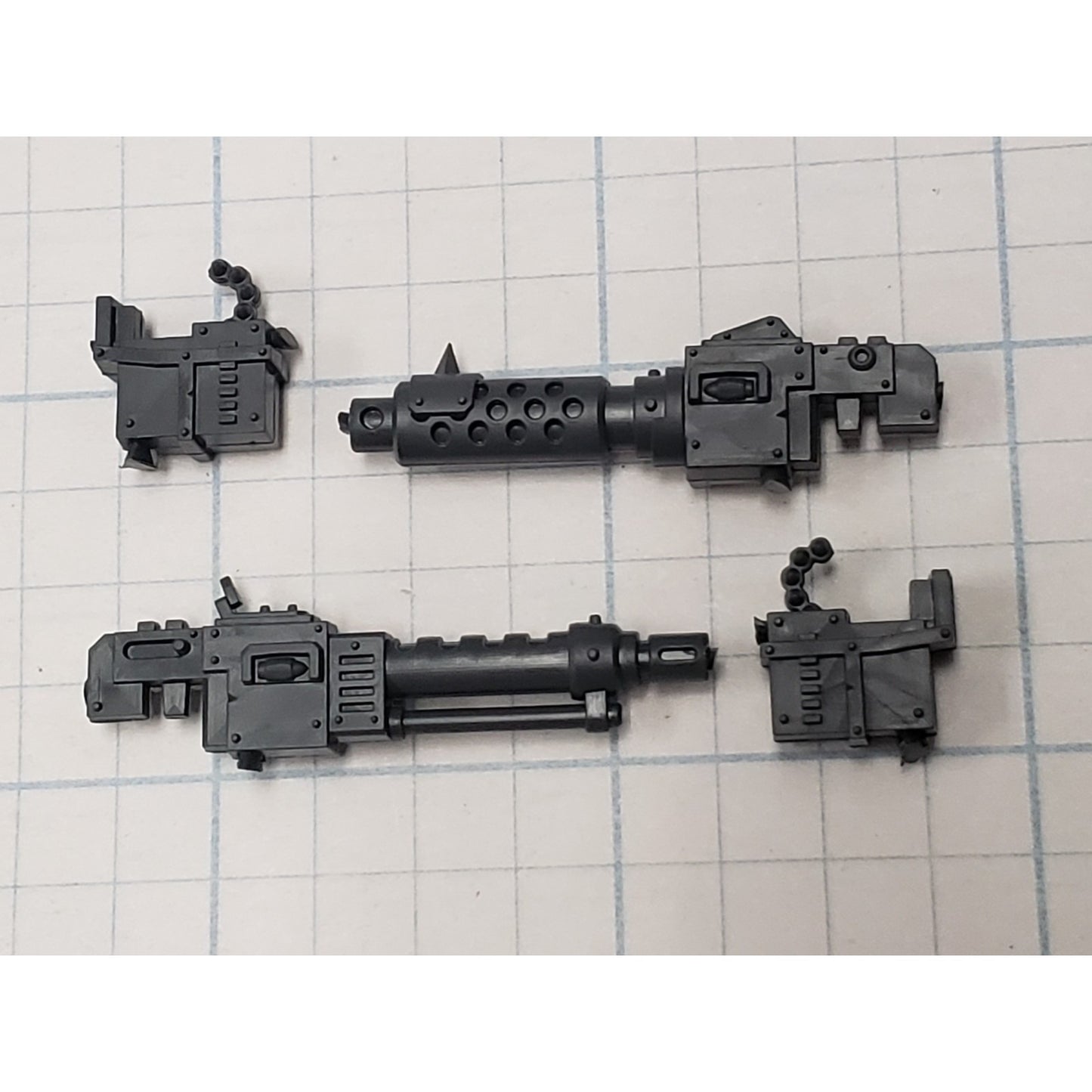 40k Ork Bits Deff Dread Big Shoota Set w Ammo #79
