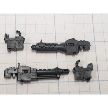 40k Ork Bits Deff Dread Big Shoota Set w Ammo #79
