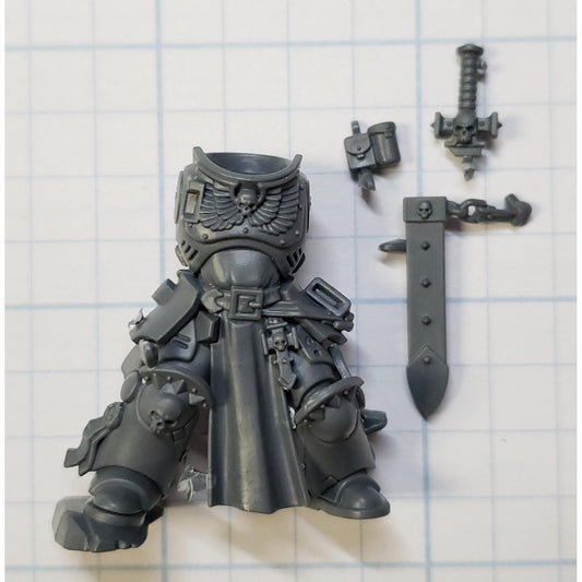 40k Space Marines Bits Bladeguard Veteran Torso Legs Sheath #37