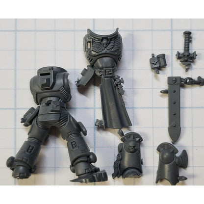 40k Space Marines Bits Bladeguard Veteran Torso Legs Sheath #37