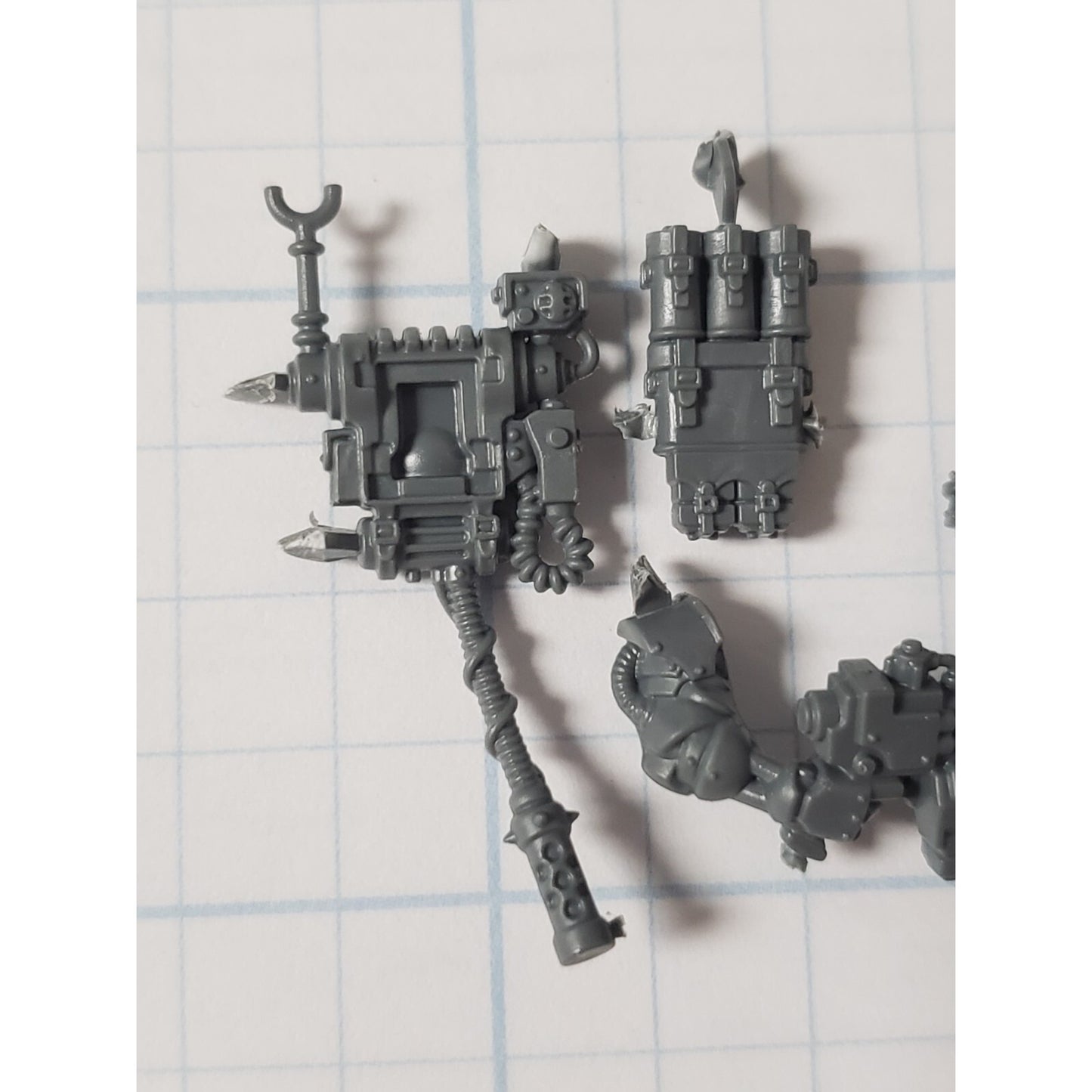 40k Adeptus Mechanicus Bits Skitarii Vanguard Ranger Plasma Caliver w Backpack