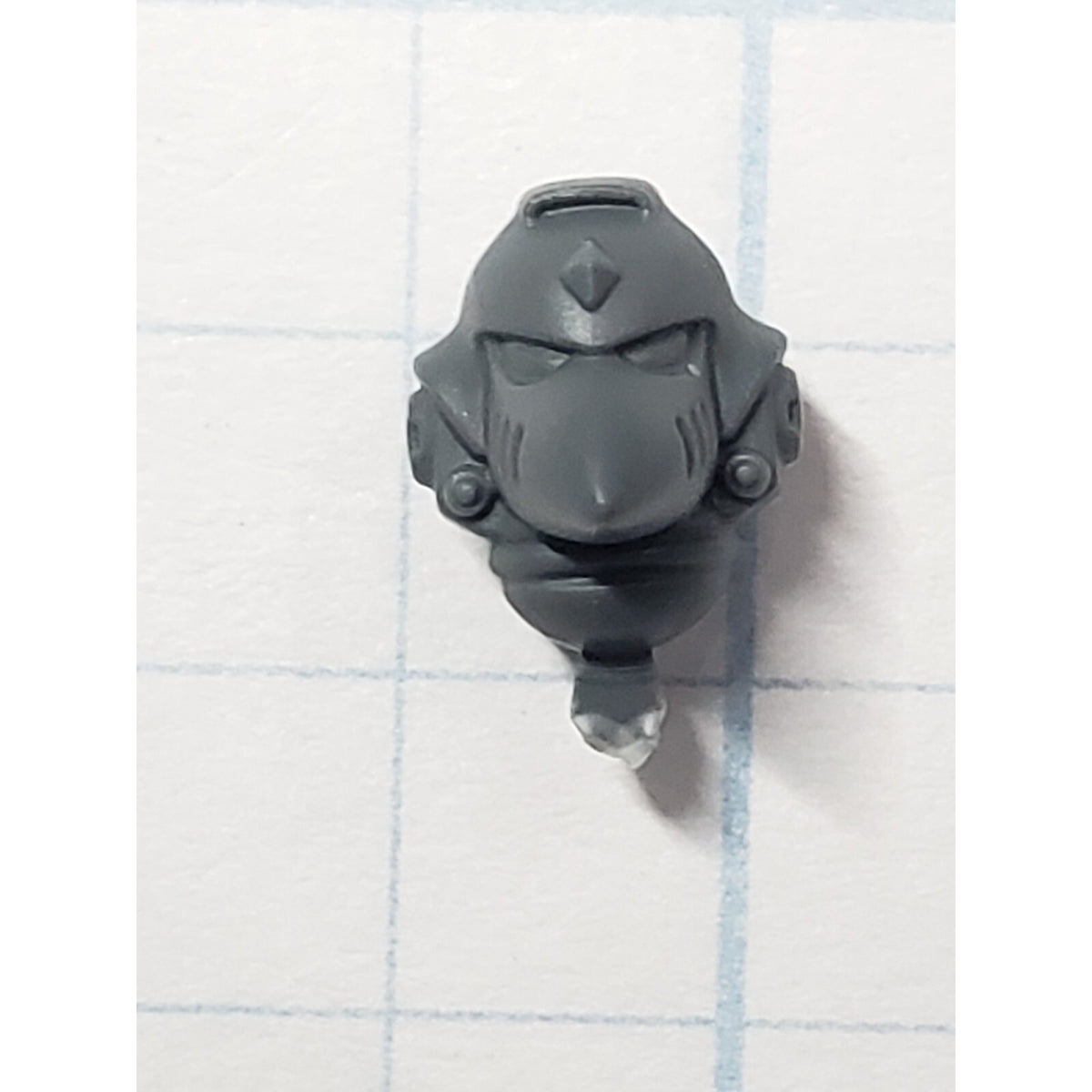 40k Space Wolves Bits Grey Hunters Mark VI Corvus Helmet Head #88