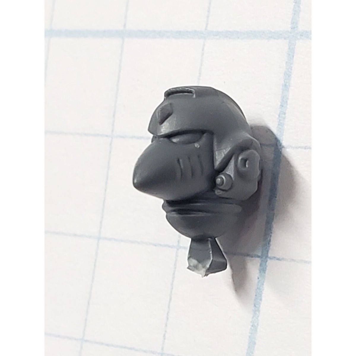 40k Space Wolves Bits Grey Hunters Mark VI Corvus Helmet Head #88