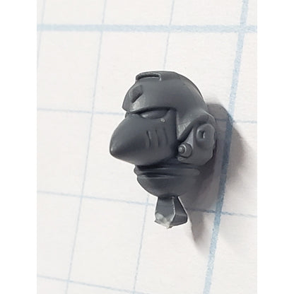 40k Space Wolves Bits Grey Hunters Mark VI Corvus Helmet Head #88