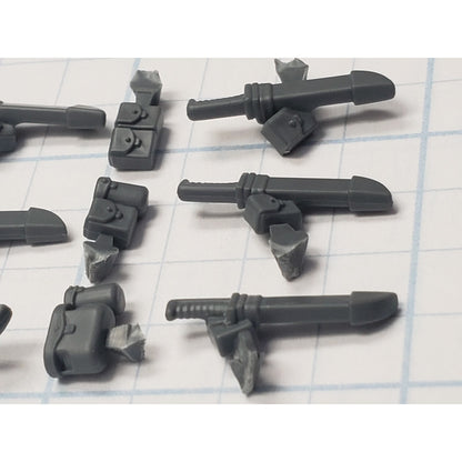 40K Space Marine Bits Assault Intercessor Ammo Packs Sheaths