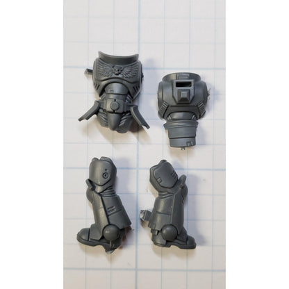 40K Space Marine Bits Assault Intercessor Armored Torso & Legs Set AD