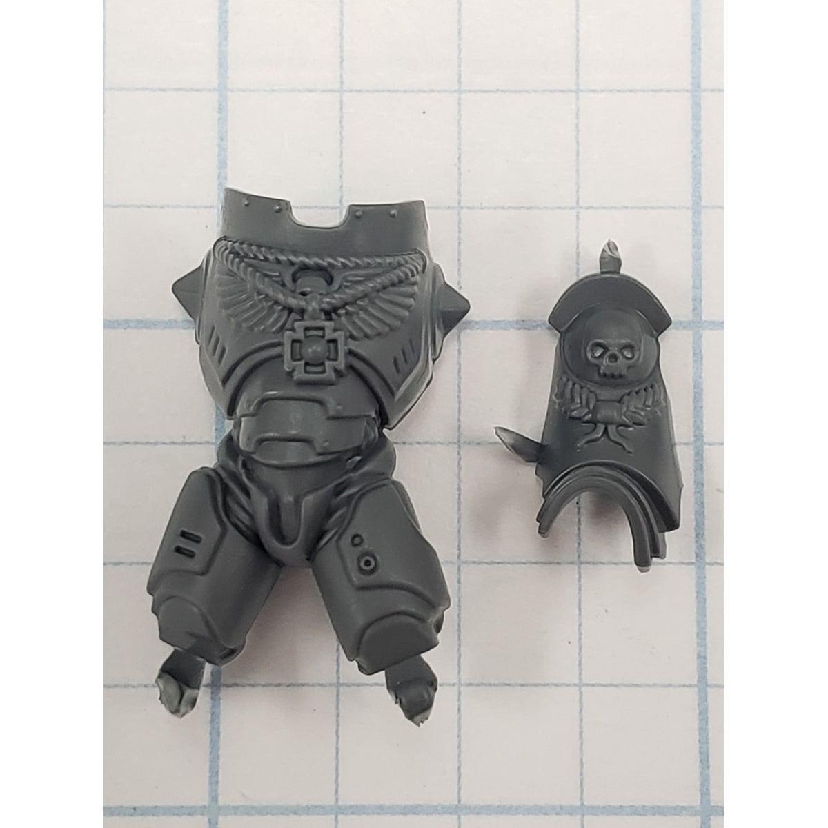40k Space Marine Bits Aggressor Sergeant Gravis Torso Greave S99